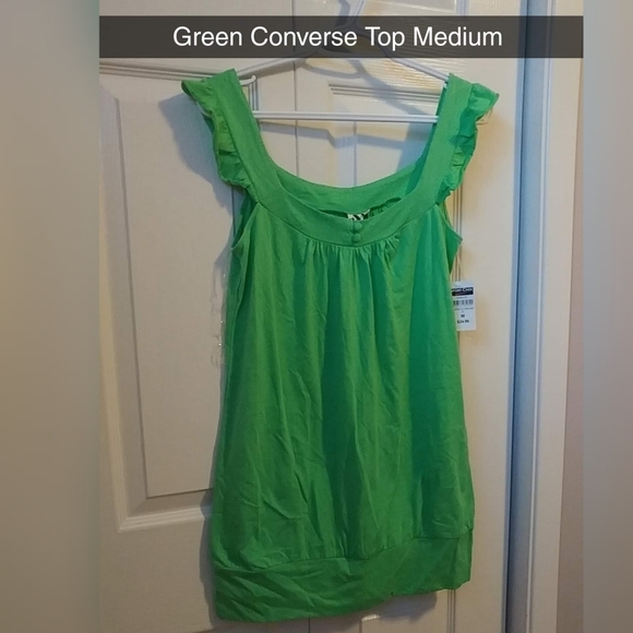 Green Converse Top - Picture 1 of 1